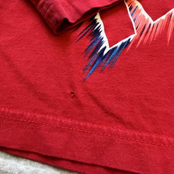 Nike Red Long Sleeve Graphic Tee - Picture 3 of 5